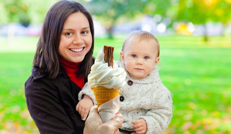 When can babies have ice cream?